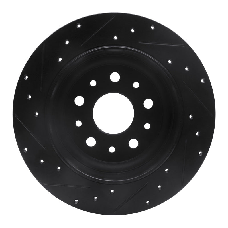 DFC D&S Black Brake Rotor (REAR RIGHT): Jeep Wrangler (18-25)