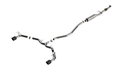 Borla S-Type Cat-Back Exhaust System | 2022+ Honda Civic Si (140922)