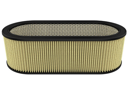 aFe MagnumFLOW Air Filters Round Racing PG7 A/F PG7 Oval Filter (18.13 x 7.25 x 6.0 w/EM)
