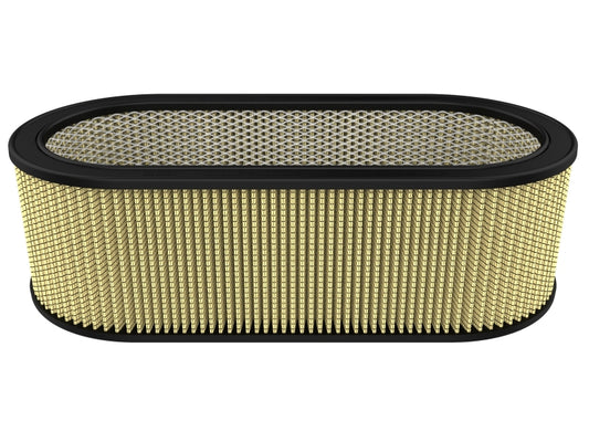 aFe MagnumFLOW Air Filters Round Racing PG7 A/F PG7 Oval Filter (18.13 x 7.25 x 6.0 w/EM)