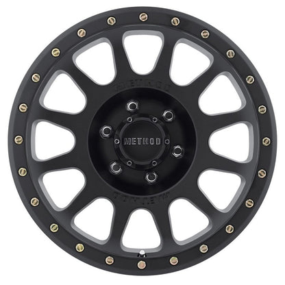 (set of 4) Method MR305 NV Matte Black | 18x9" +0mm | 6x5.5in Wheel