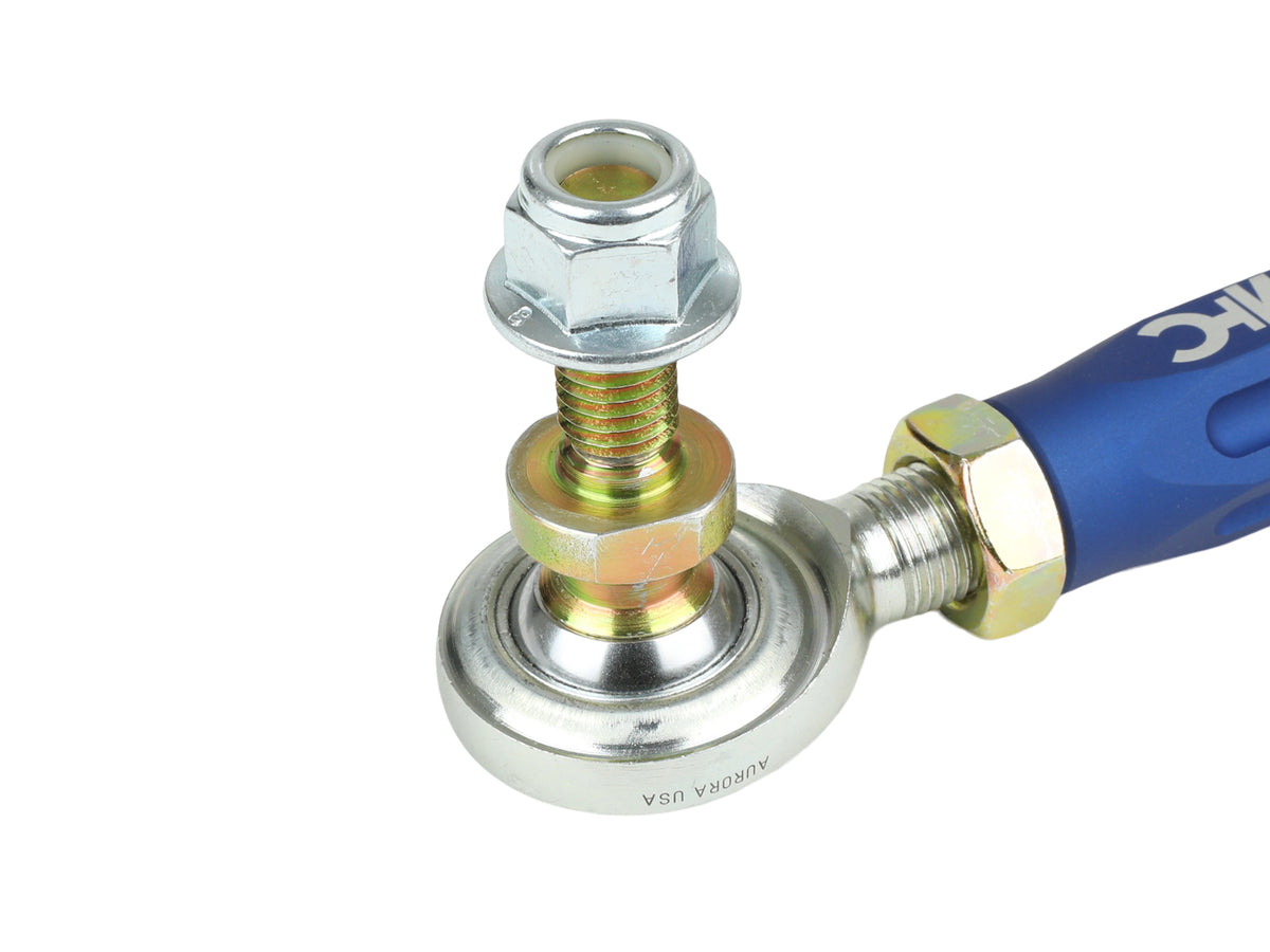 aFe Rear Adjustable End Link Set Blue | BMW M2 (15-21) / M3 (15-18) (442-502001RL)