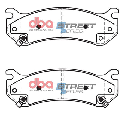 DBA Rear Street Series Brake Pads | Cadillac Escalade AWD (02-06) (DB2080SS)