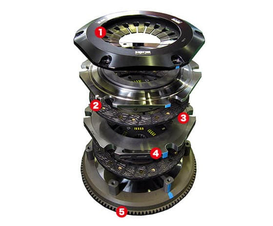 HKS Light Action Twin Clutch Kit - Lexus Sc300 1992-1996