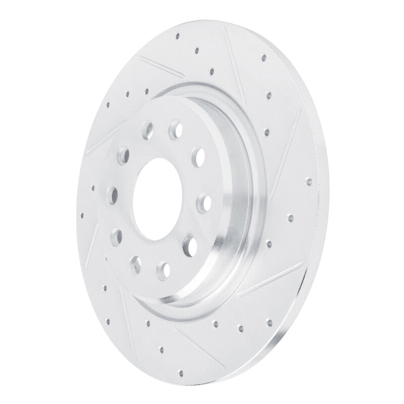 DFC Rear Right D&S Silver Brake Rotor: Jeep Grand Cherokee (22-25)