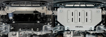 RIVAL 2015+ Ford F150 Expedition Ecoboost Aluminum Radiator Skid Plate