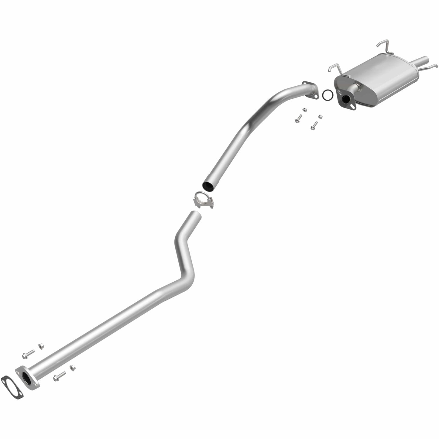 BRExhaust 2000-2006 Nissan Sentra 1.8L Direct-Fit Replacement Exhaust System