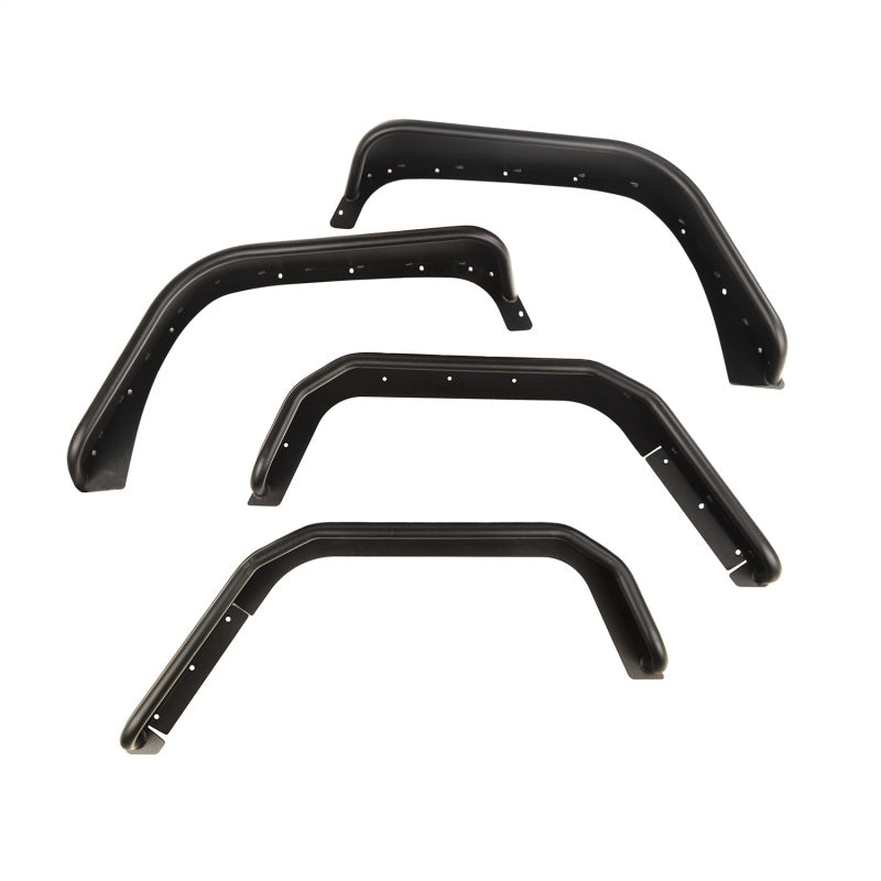 Rugged Ridge 11615.48 Steel Tube Fenders Set for 2007-2018 Jeep Wrangler JK 3.8L
