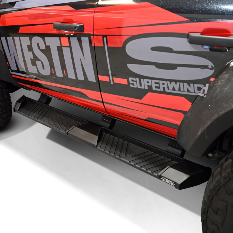Westin 24-64195 AT6 Black Running Boards 21-25 Ford Bronco 4DR