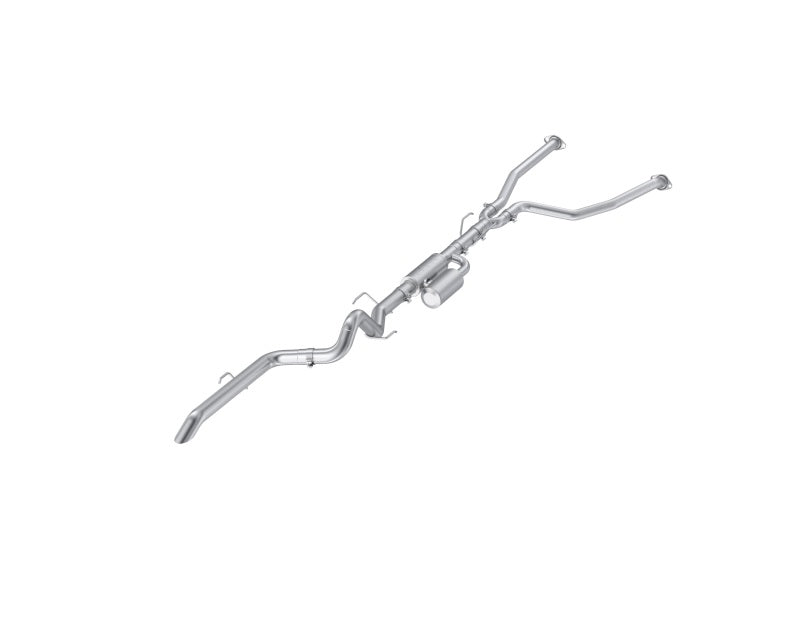 MPRP 22-25 Toyota Tundra 3.4L 3in Cat Back Single Rear Turn Down Aluminized Steel | Toyota Tundra (22-25) (S5305AL)