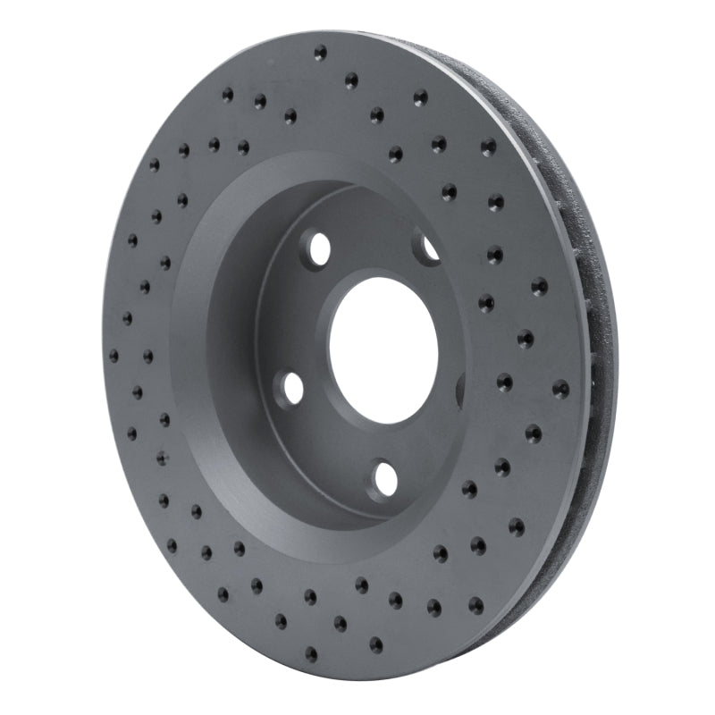 DFC Drilled Rotor (FRONT LEFT): Jeep Wrangler (07-18)