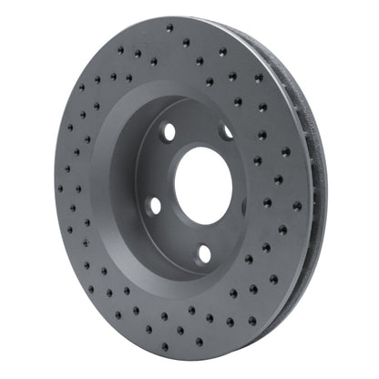 DFC Drilled Rotor (FRONT LEFT): Jeep Wrangler (07-18)