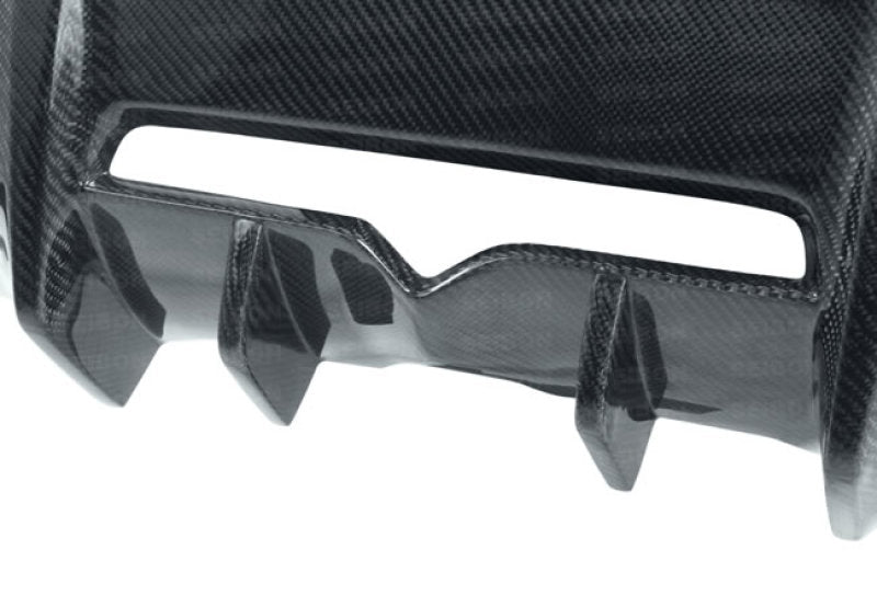 Seibon Carbon Fiber Rear Diffuser Cover | Subaru BRZ / FRS (12-13) (RDC1213SCNFRS)