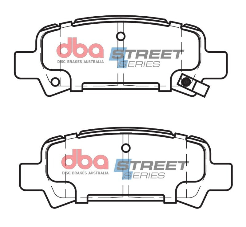 DBA Rear Street Series Brake Pads | Subaru Impreza RS (99-03) (DB1379SS)