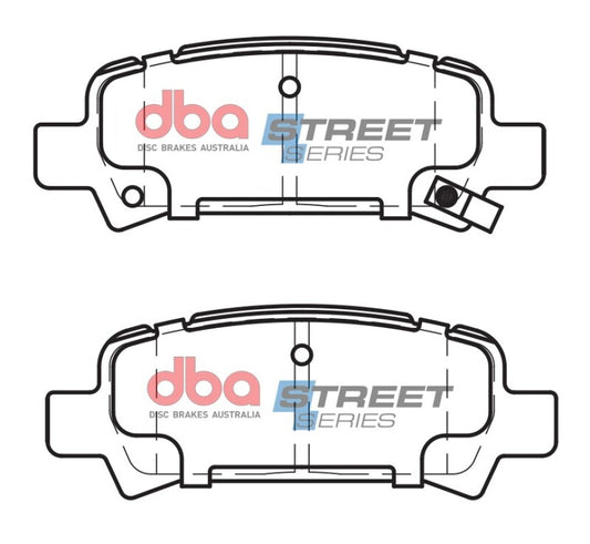 DBA Rear Street Series Brake Pads | Subaru Impreza RS (99-03) (DB1379SS)