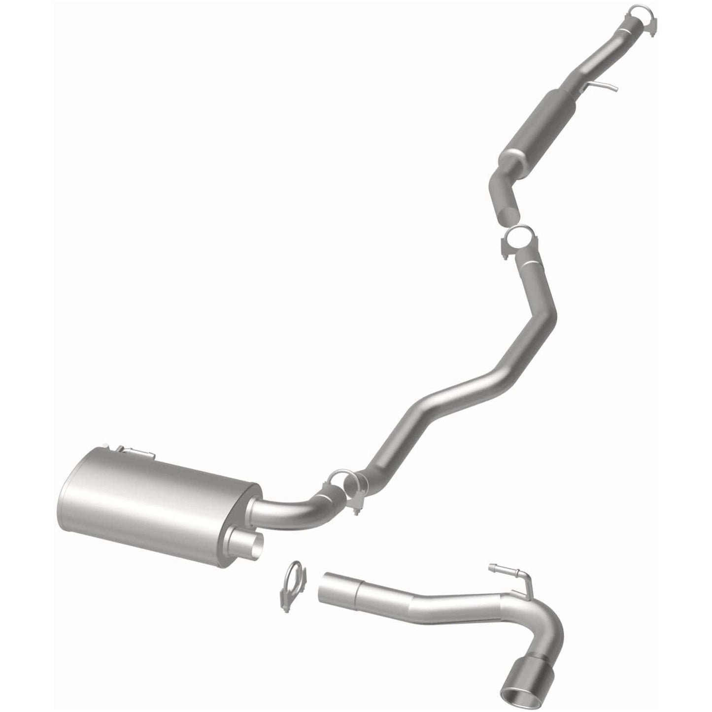 BRExhaust 2011-2017 Jeep Direct-Fit Replacement Exhaust System