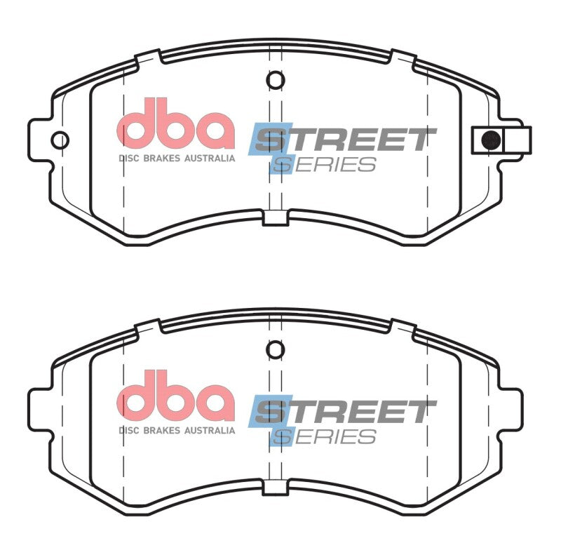 DBA Rear Street Series Brake Pads | Nissan 240SX (90-96) (DB1148SS)