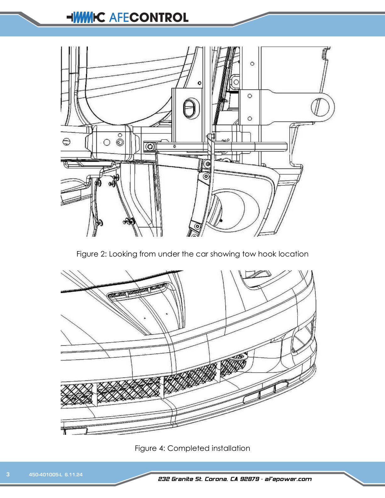 aFe Control PFADT Series Front Tow Hook | Chevrolet Corvette (05-13) (450-401005-L)