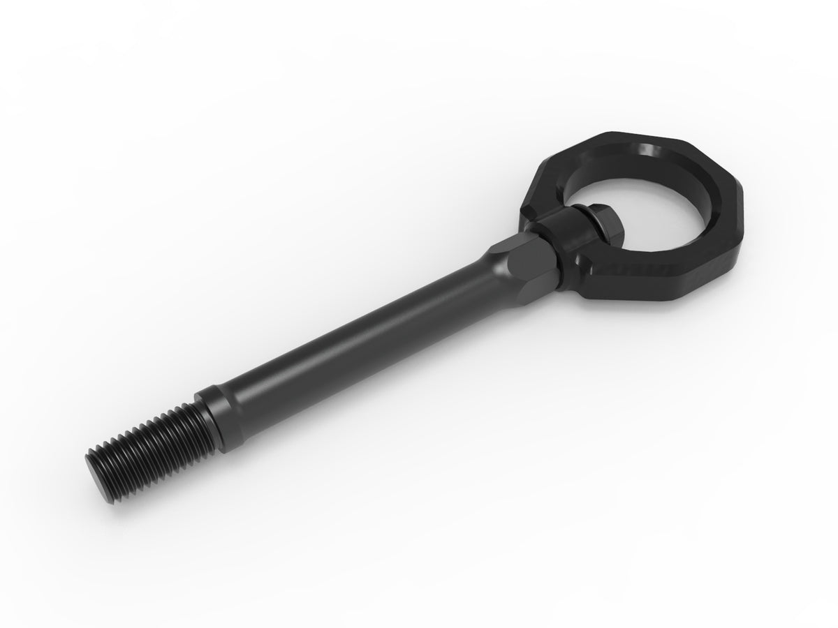 aFe CONTROL Front Tow Hook Black | Chevrolet Corvette (20-24) (450-401014-B)