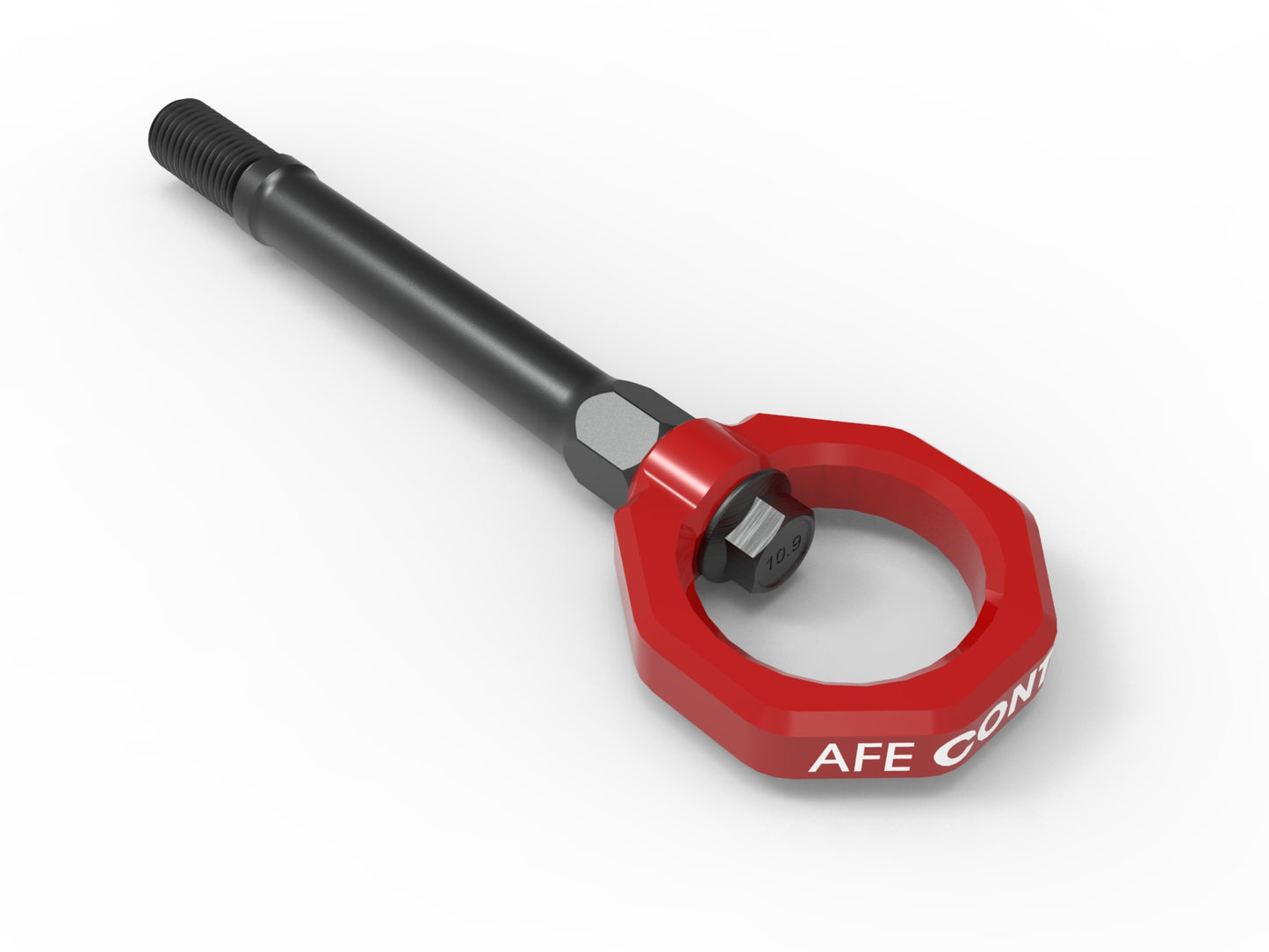 aFe CONTROL Front Tow Hook Red | (450-401014-R)