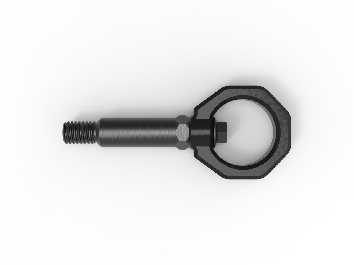 aFe CONTROL Front Tow Hook Black | BMW F-Chassis 2/3/4/M (450-502001-B)