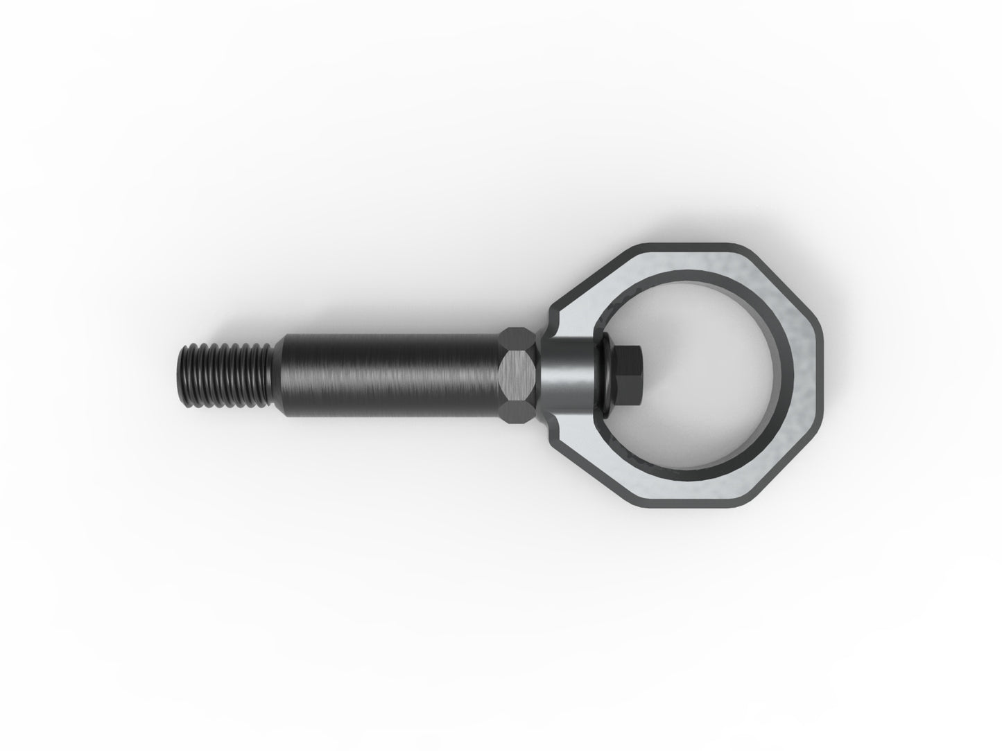 aFe CONTROL Front Tow Hook Grey | BMW F-Chassis 2/3/4/M (450-502001-G)