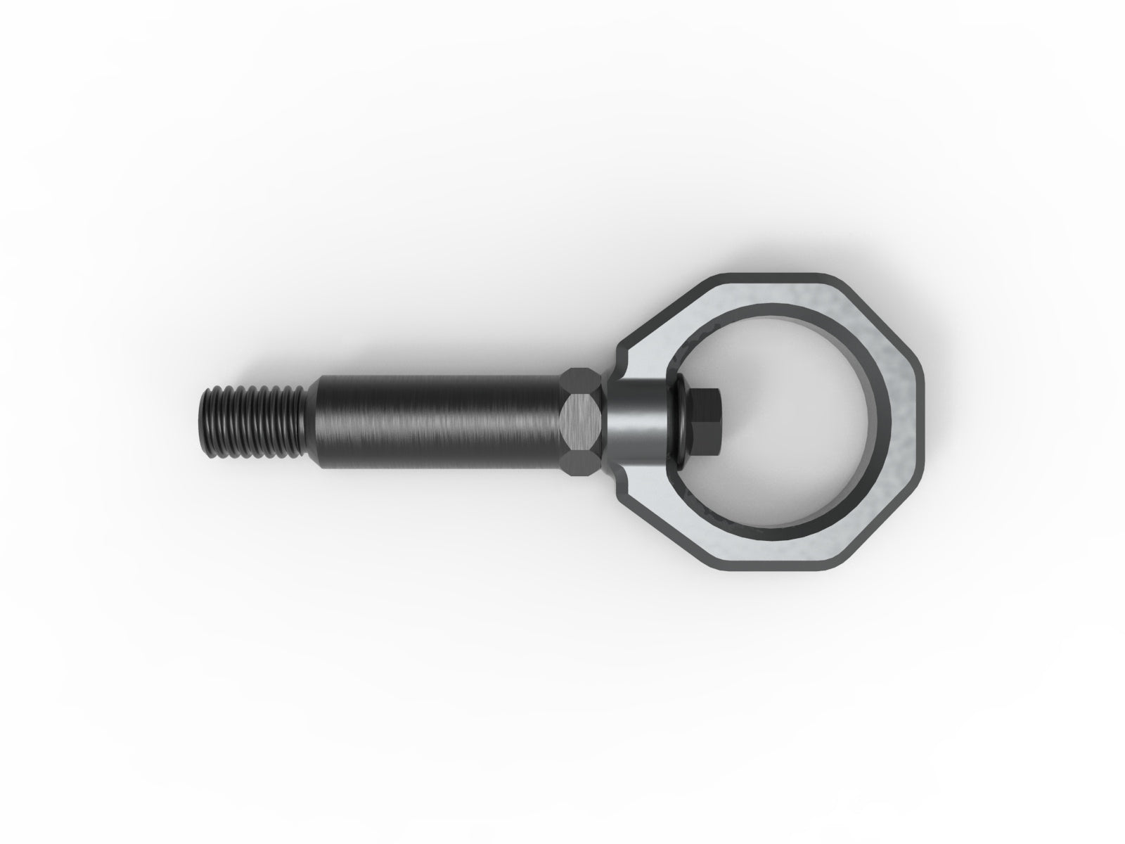 aFe CONTROL Front Tow Hook Grey | BMW F-Chassis 2/3/4/M (450-502001-G)
