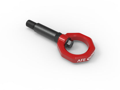 aFe CONTROL Front Tow Hook Red | BMW F-Chassis 2/3/4/M (450-502001-R)
