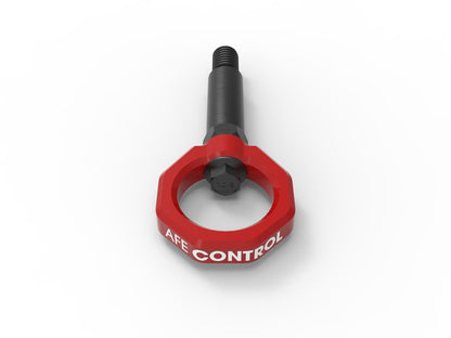 aFe CONTROL Front Tow Hook Red | BMW F-Chassis 2/3/4/M (450-502001-R)