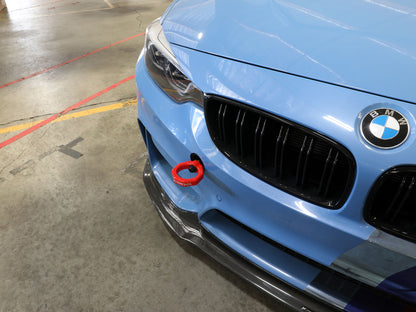 aFe CONTROL Front Tow Hook Red | BMW F-Chassis 2/3/4/M (450-502001-R)