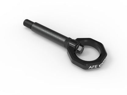 aFe CONTROL Rear Tow Hook Black | BMW F-Chassis 2/3/4/M (450-502002-B)