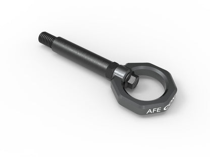 aFe CONTROL Rear Tow Hook Grey | BMW F-Chassis 2/3/4/M (450-502002-G)