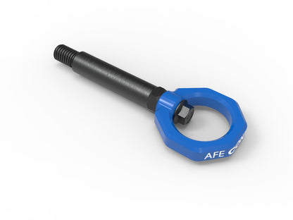 aFe Power Control Rear Tow Hook Blue BMW F-Chassis 2/3/4/M (450-502002-L)
