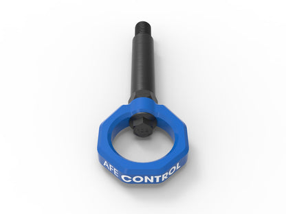 aFe CONTROL Rear Tow Hook Blue | BMW F-Chassis 2/3/4/M (450-502002-L)