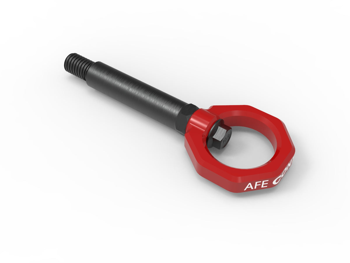 aFe CONTROL Rear Tow Hook Red | BMW F-Chassis 2/3/4/M (450-502002-R)