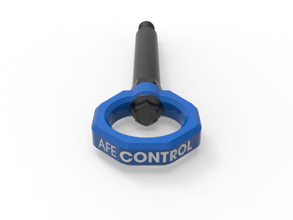aFe 23-25 BMW M2 (G87) CONTROL F&R Tow Hook Blue (450-502004-L)