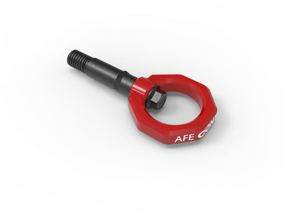aFe CONTROL Rear Tow Hook Red | Toyota GR Supra (20-21) / Toyota Supra (20-26) (450-721002-R)