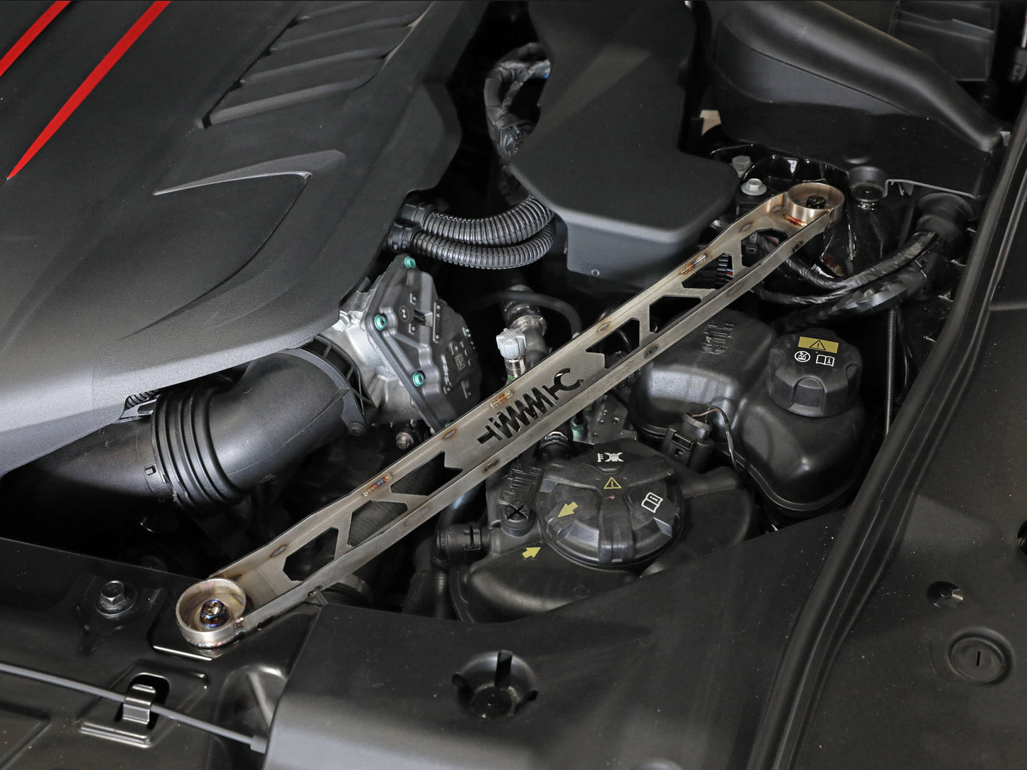 aFe CONTROL Front Suspension Strut Brace Raw | Toyota Supra (2020-2021) (450-721003-A)