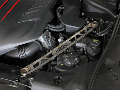 aFe CONTROL Front Suspension Strut Brace Raw | Toyota Supra (2020-2021) (450-721003-A)