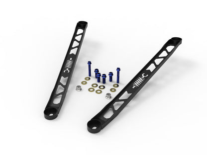 aFe 304 Stainless Steel Front Suspension Strut Brace Black | Toyota GR Supra (20-22) (450-721003-B)