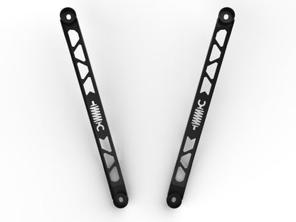 aFe 304 Stainless Steel Front Suspension Strut Brace Black | Toyota GR Supra (20-22) (450-721003-B)