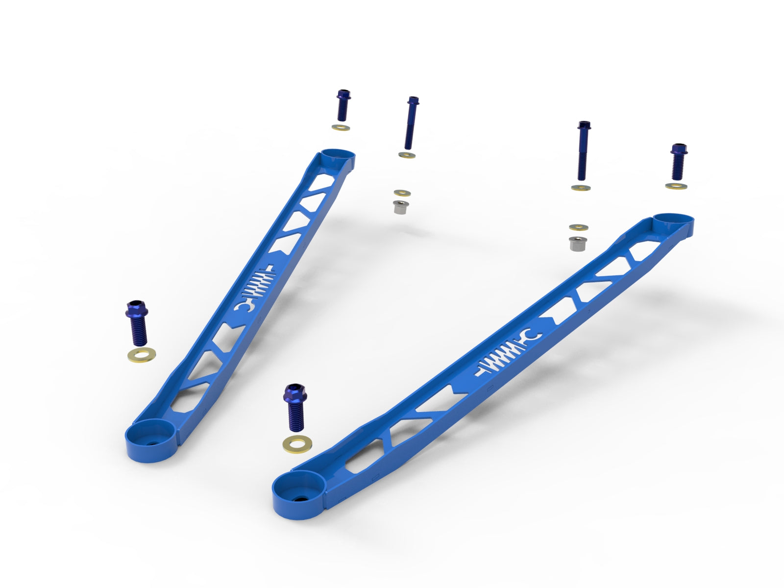 aFe CONTROL SS Front Strut Brace Blue | Toyota GR Supra (20-24) (450-721003-L)