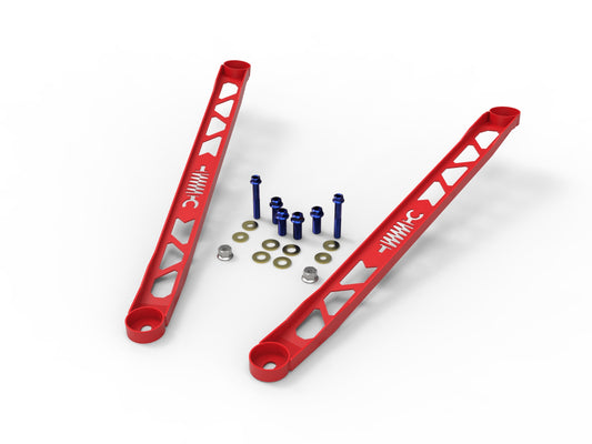 aFe CONTROL SS Front Strut Brace Red | Toyota GR Supra (20-22) (450-721003-R)