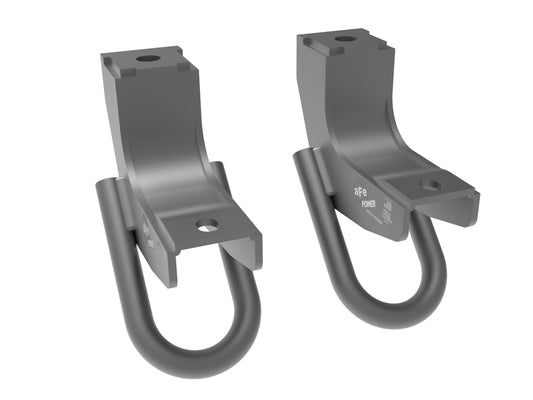 aFe Front Tow Hook Gray | Toyota Tundra V6-3.5L (22+) (450-72T001-G)