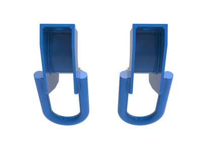 aFe Front Tow Hook Blue | Toyota Tundra V6-3.5L (22+) (450-72T001-L)