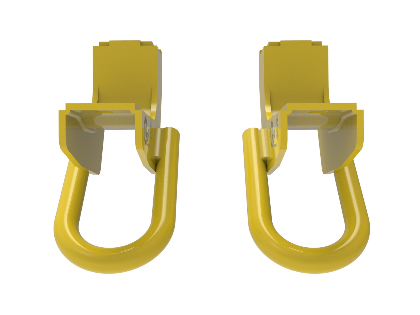 aFe Front Tow Hook Yellow | Toyota Tundra 2022 V6-3.5L (450-72T001-Y)
