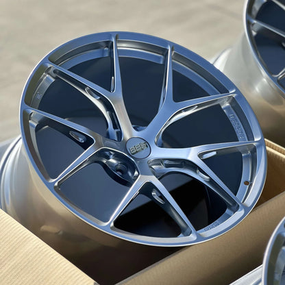 BBS FI-R 20x9 +35, 20x11.5 +40 5x112 Diamond Silver (SET)