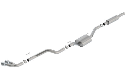 Borla Cat-Back Exhaust System - S-Type | 2020-2020 Jeep Gladiator 3.6L (140812)