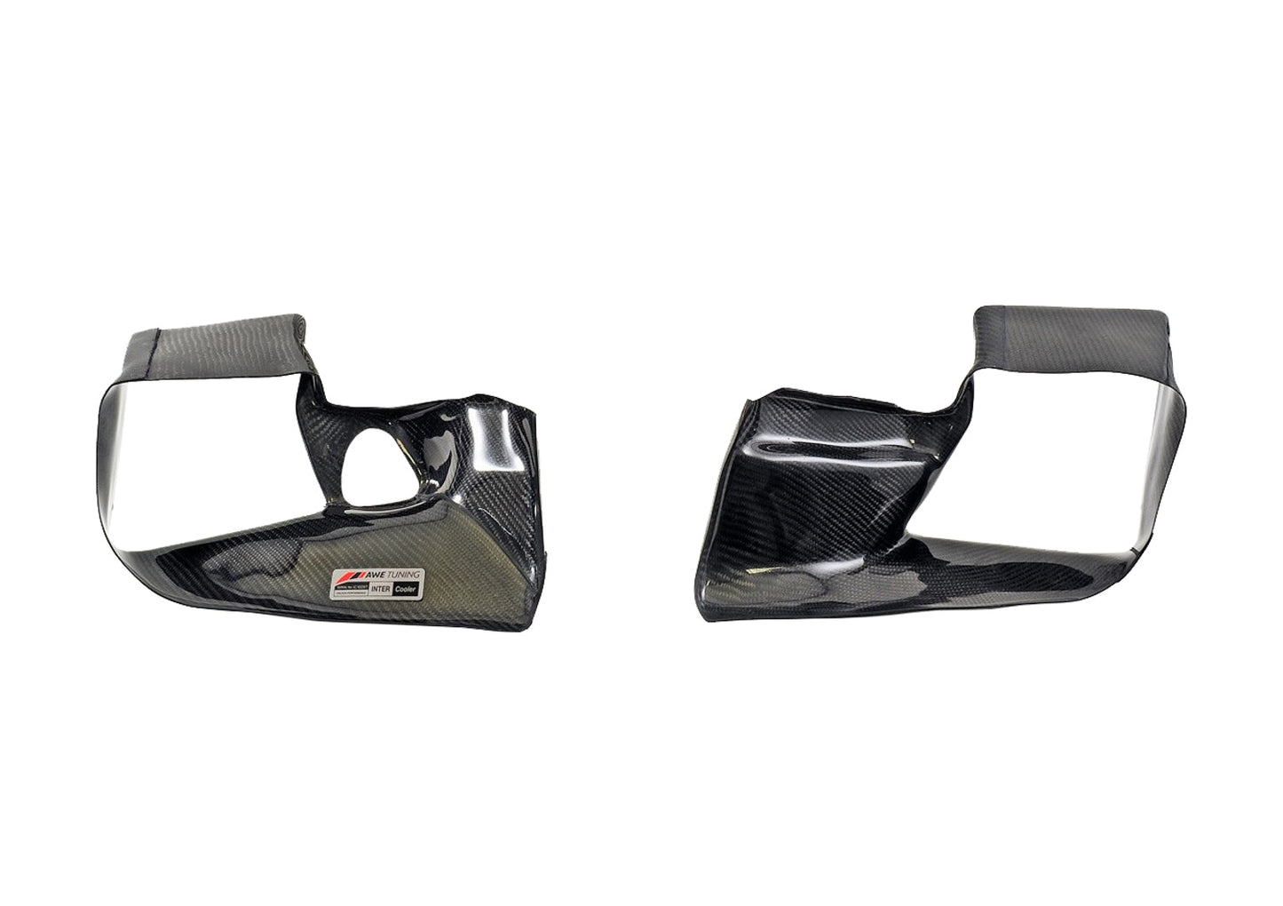 AWE Tuning Carbon Fiber Shrouds for Audi 2.7T - Shrouds Only, Set of Two (4510-11042)