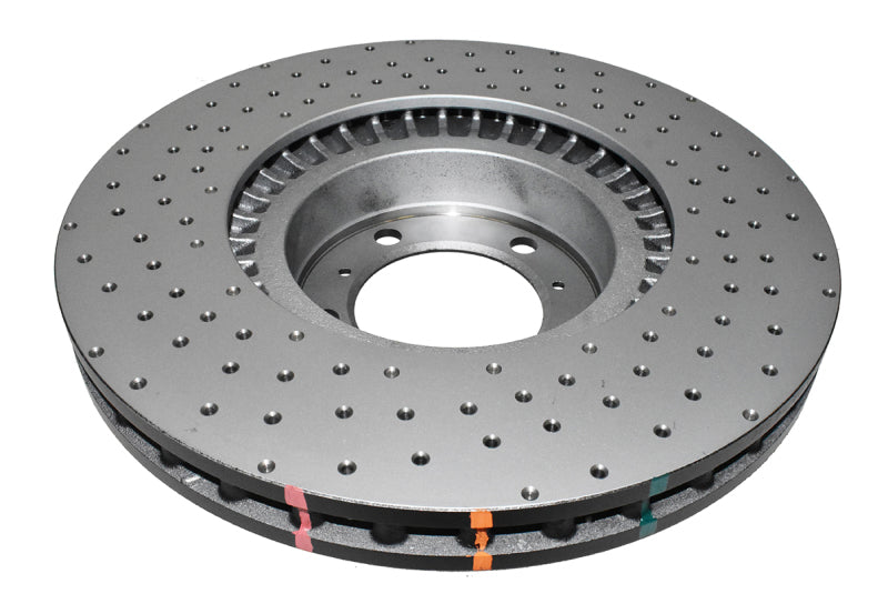 DBA 4000 Series Cross Drilled Iron Rotor | Porsche Panamera (10-13) excl GTS/Turbo (DBA42592XD)